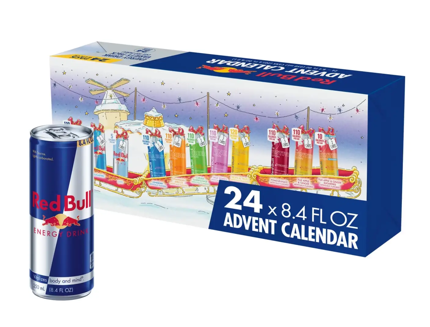 Red Bull Winter Festivites Advent Calendar, Winter Edition, and Upcoming Events